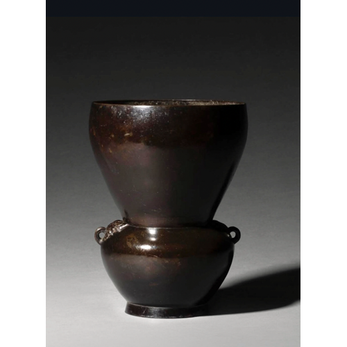 Bronze Flower Vase